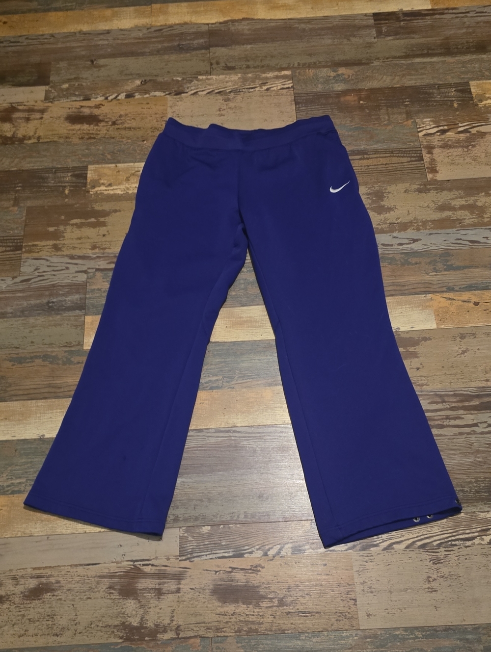 Nike Womens Athletic Pants Purple Size Medium